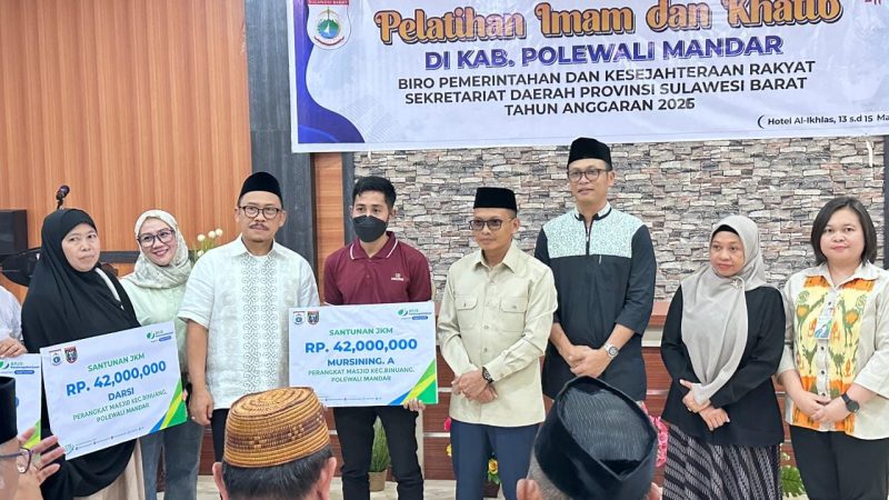 Perkuat Peran Mesjid, Biro Pemkesra Setda Sulbar Kelola Pelatihan Imam dan Khatib di Polman