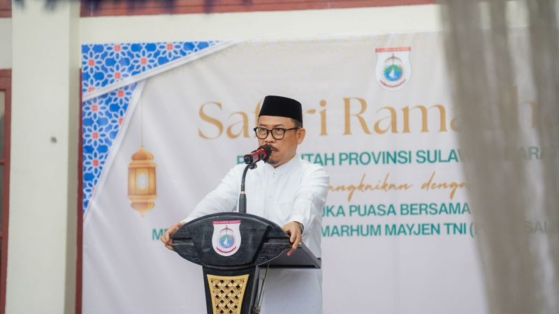 Gubernur Sulbar Kenang Almarhum Salim S. Mengga Saat Safari Ramadhan di Polman