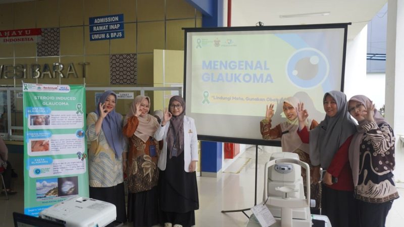 RSUD Sulbar Berikan Edukasi Kesehatan Mata kepada Pengunjung Rawat Jalan