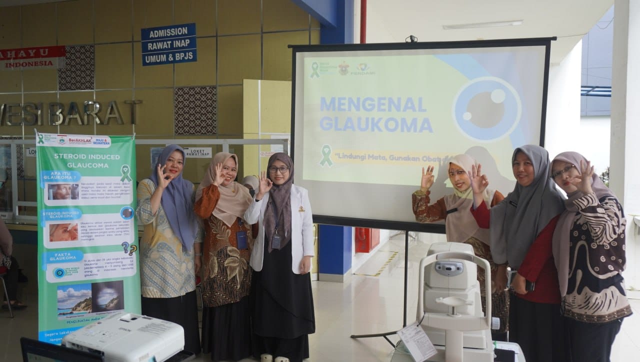RSUD Sulbar Berikan Edukasi Kesehatan Mata kepada Pengunjung Rawat Jalan