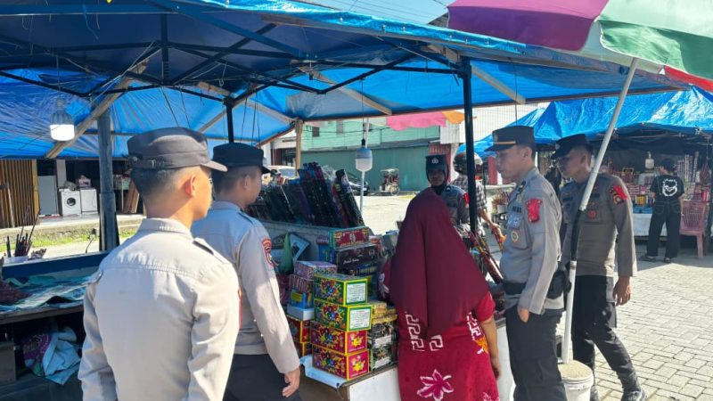 Jaga Kamtibmas Jelang Idul Fitri, Ditbinmas Polda Sulbar Himbau Pedagang Petasan