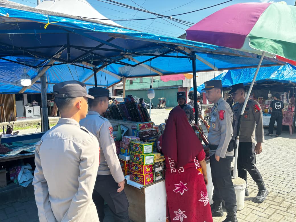 Jaga Kamtibmas Jelang Idul Fitri, Ditbinmas Polda Sulbar Himbau Pedagang Petasan