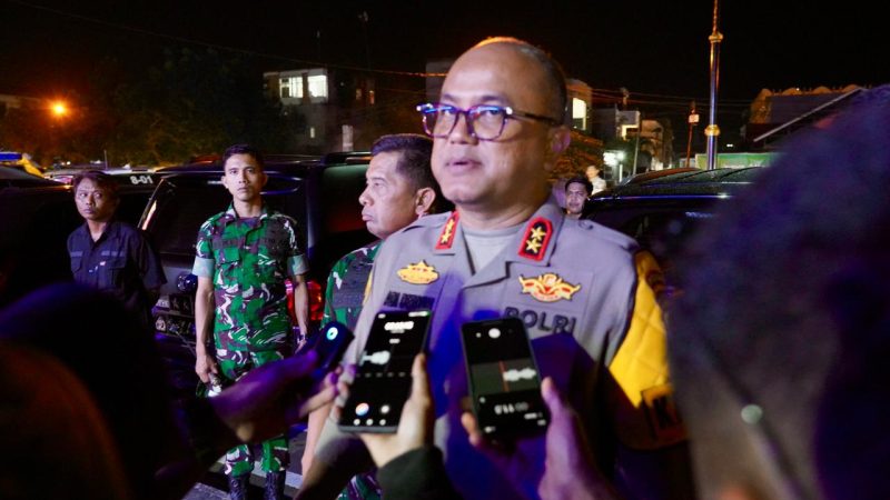 Pastikan Kamtibmas Kondusif, Kapolda Sulbar Bersama Forkopimda Cek Seluruh Titik Pengamanan di Seluruh Jajaran