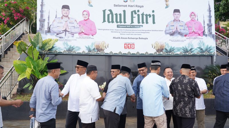 Hari Raya Idul Fitri 1447 H di Polda Sulbar, Penuh Kehangatan dan Kebersamaan
