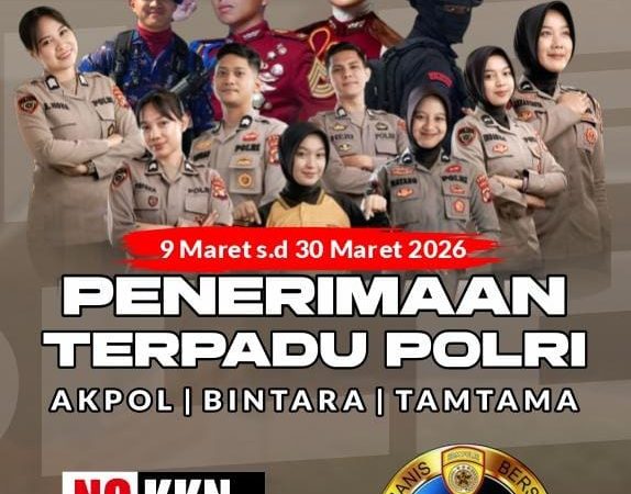 Tanpa KKN, Sulbar Ajak Generasi Muda Daftar Penerimaan Terpadu Polri 2026