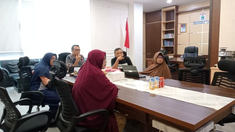 Demi Laporan Akuntabel, Biro Pemkesra Sulbar Gelar Rapat Strategis Penyusunan LKPJ Gubernur 2025