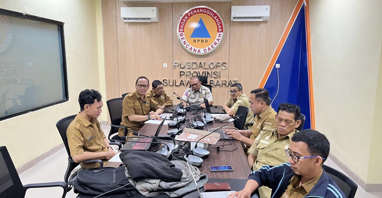 Kalaksa BPBD Sulbar Dorong Peningkatan Sinergi dan Kolaborasi Kurangi Risiko Bencana