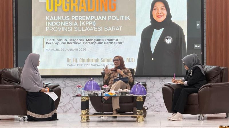 Wakil Ketua DPRD Sulbar Isi Materi “Learning Leadership” pada Upgrading KPPI Sulbar