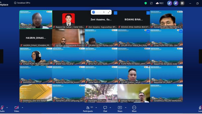 Bapperida Sulbar Kejar Tenggat Usulan Program Infrastruktur 2027