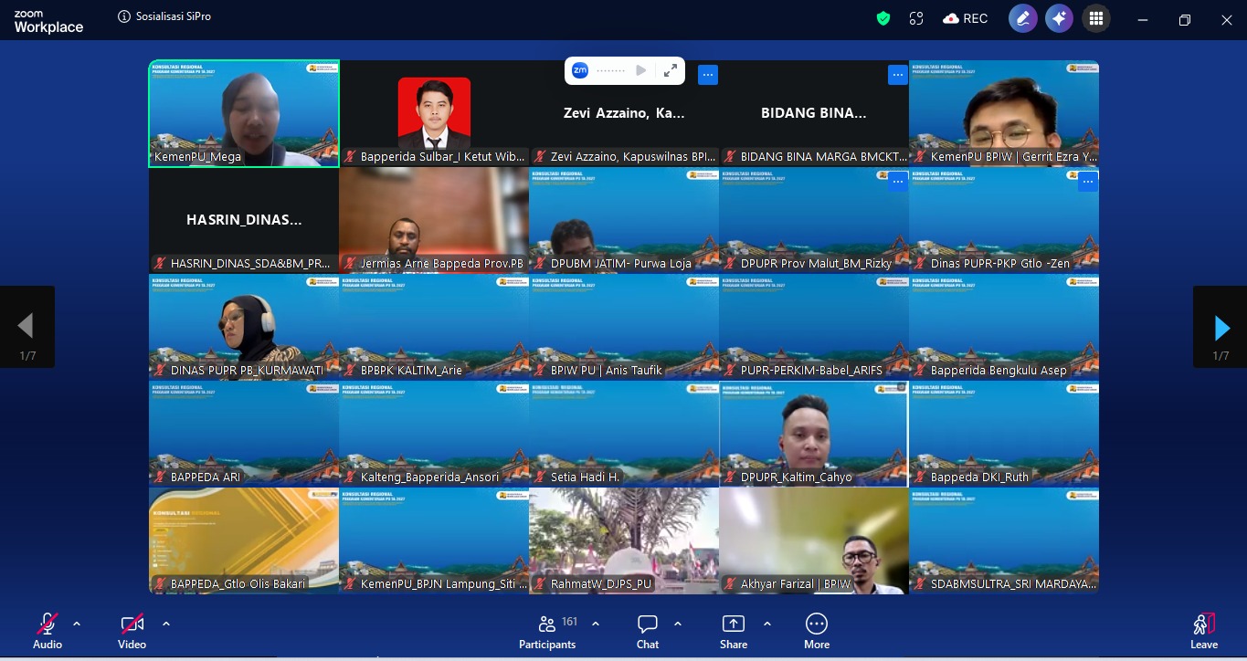 Bapperida Sulbar Kejar Tenggat Usulan Program Infrastruktur 2027