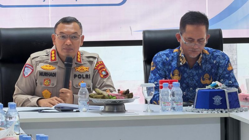 Optimalisasi Keselamatan, Dirlantas Pimpin Rapat LLAJ, Bahas 7 Program Strategis Tata Lalin