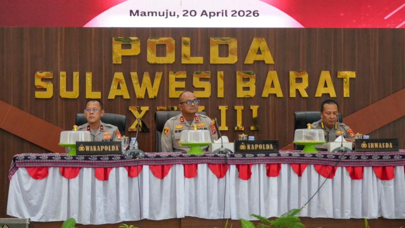 Pelatihan Pra Operasi Sikat Marano 2026 Dipimpin Kapolda Sulbar