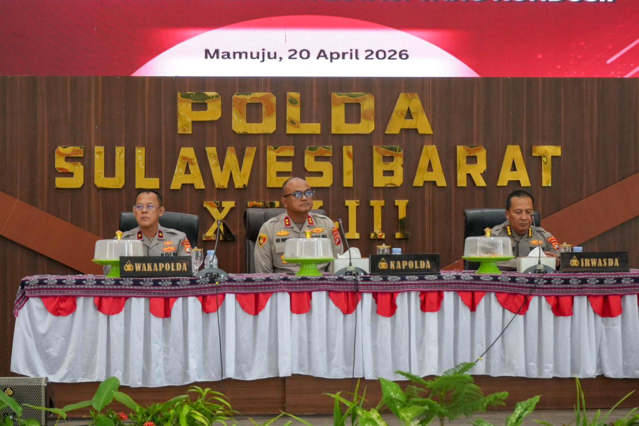 Pelatihan Pra Operasi Sikat Marano 2026 Dipimpin Kapolda Sulbar