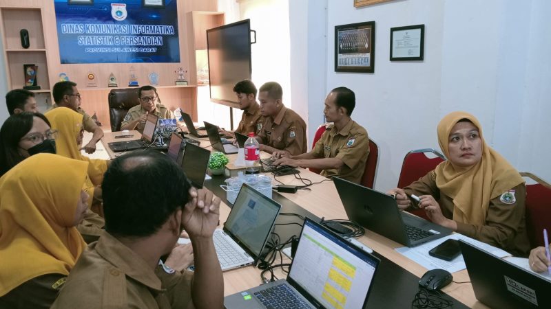 Perkuat Implementasi Satu Data Indonesia, Kominfo Sulbar Genjot Pemenuhan Data Sektoral