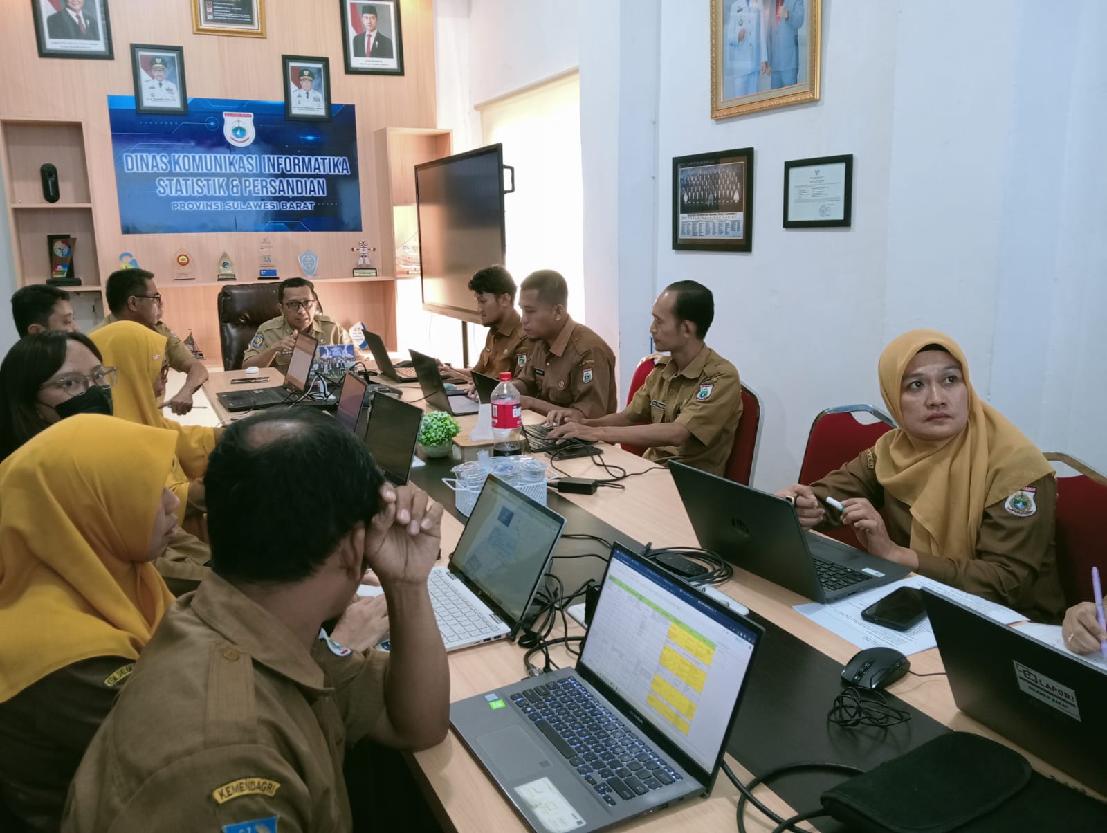 Perkuat Implementasi Satu Data Indonesia, Kominfo Sulbar Genjot Pemenuhan Data Sektoral