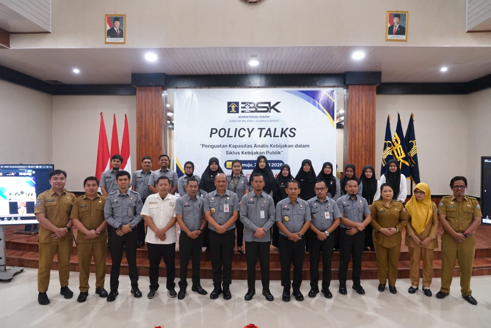 Bapperida Sulbar Tekankan Pentingnya Kebijakan Berbasis Bukti di Policy Talks