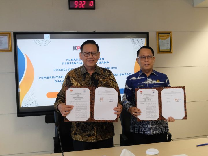 Perkuat Implementasi WBS Terintegrasi Pemprov Sulbar dan KPK Teken PKS