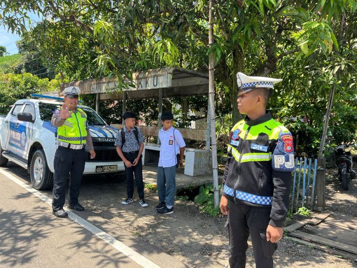 Ditlantas Polda Sulbar Intensifkan Pengaturan dan Edukasi di Sekolah, Wujudkan Budaya Berkeselamatan