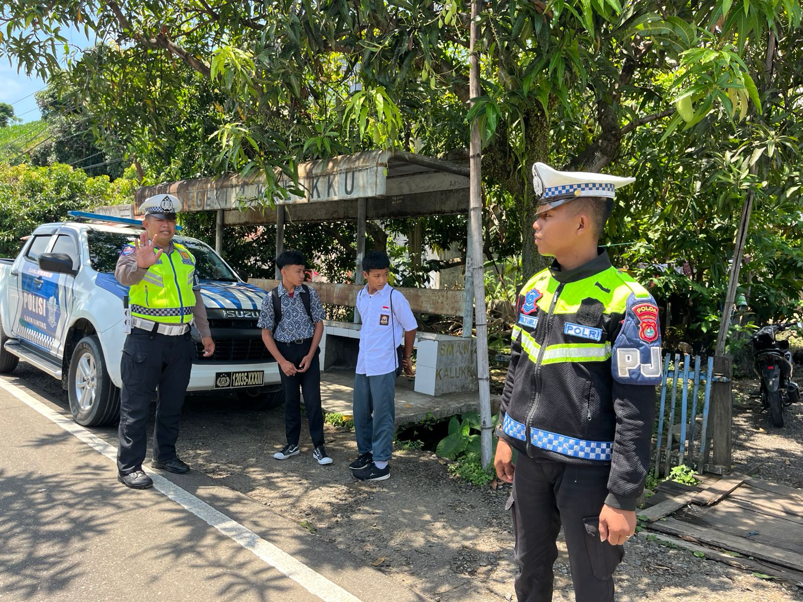 Ditlantas Polda Sulbar Intensifkan Pengaturan dan Edukasi di Sekolah, Wujudkan Budaya Berkeselamatan