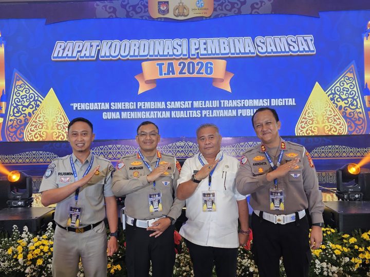 Hadiri Rakor Samsat Nasional di Semarang, Dirlantas Polda Sulbar Komitmen Perkuat Sinerg