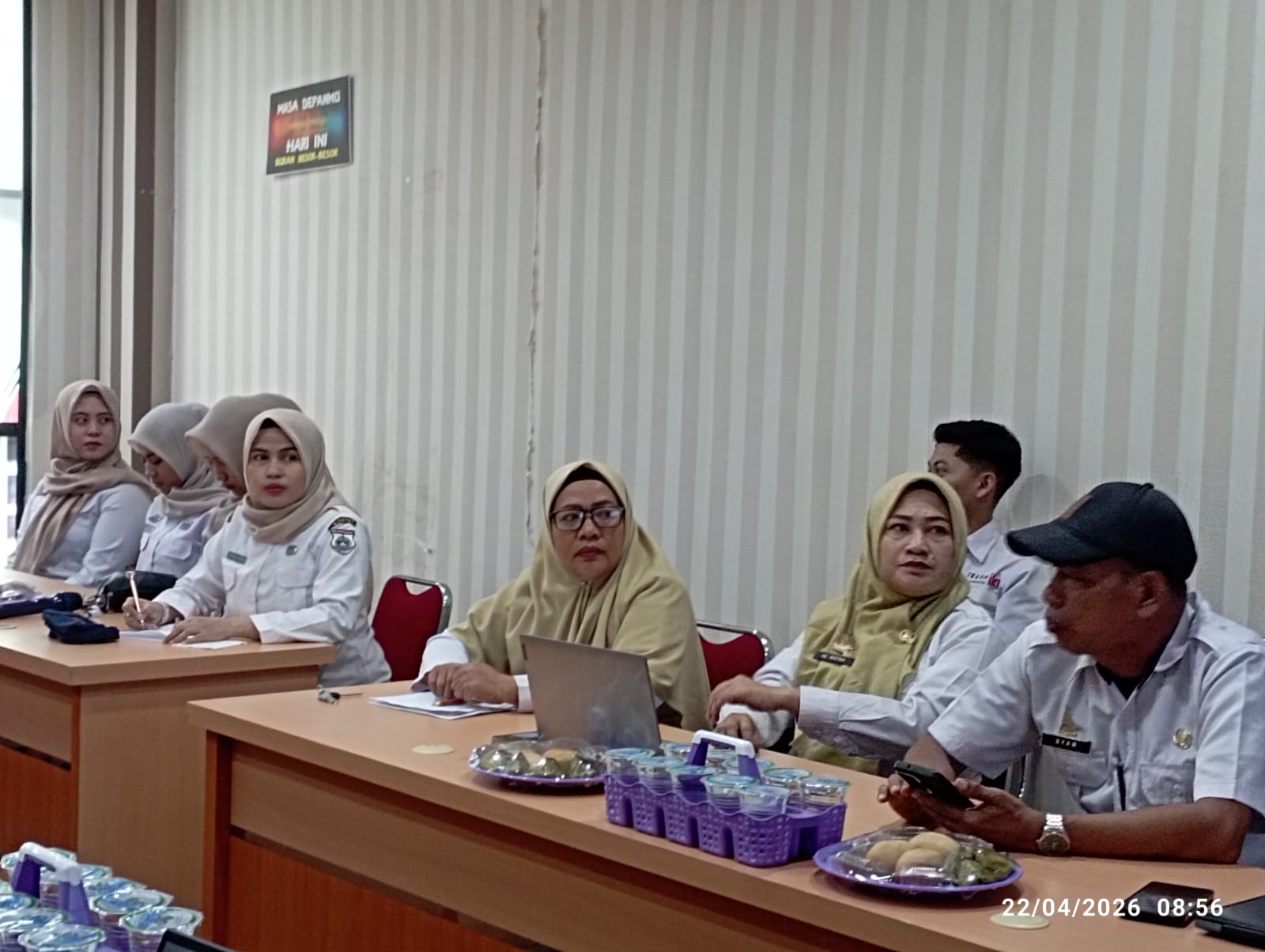 Sekretariat DPRD Sulbar Hadiri Rakor Implementasi Budaya Kerja BerAKHLAK