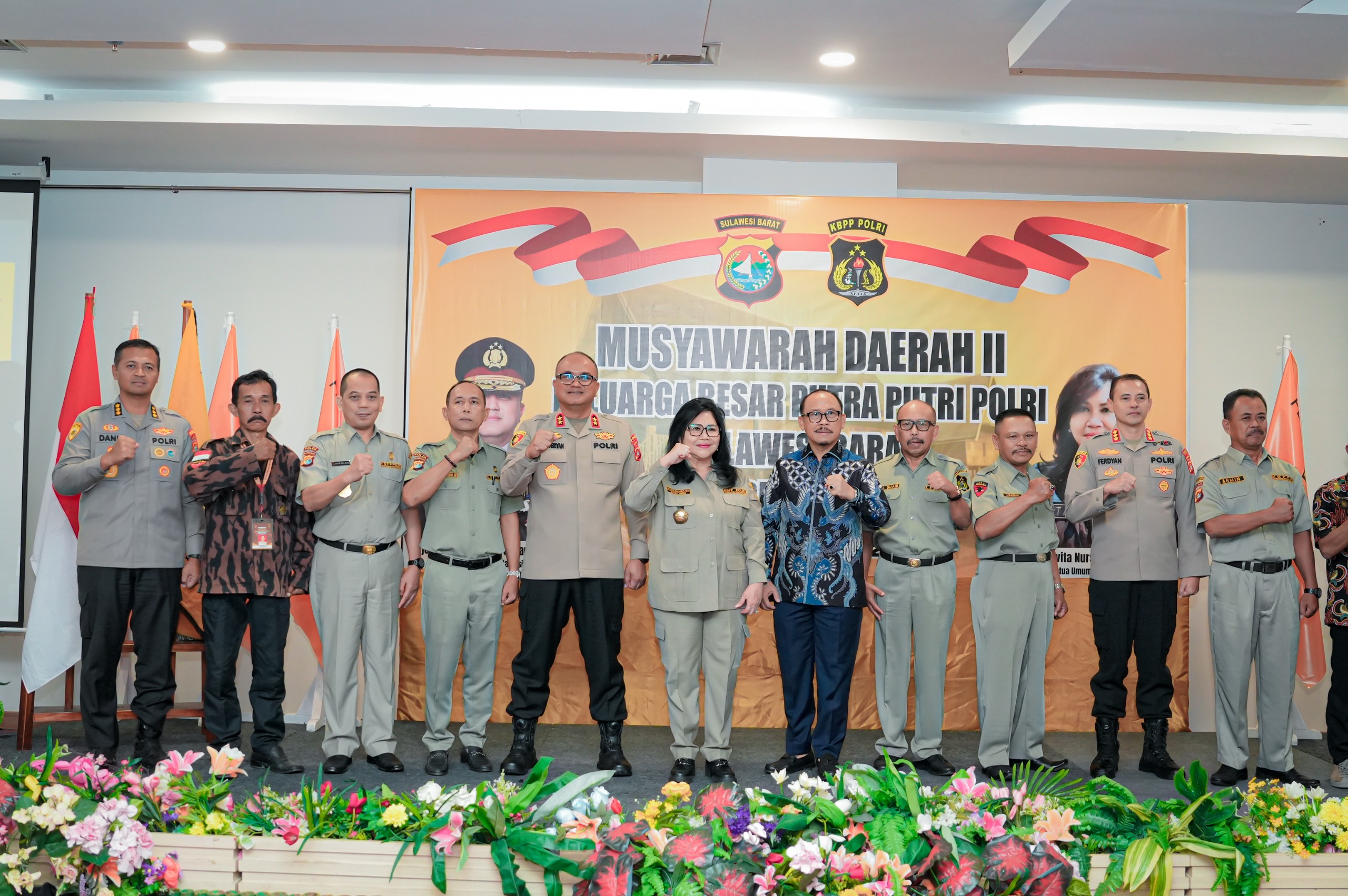 Kapolda Sulbar Buka Musda II KBPP Polri, Dorong Keterlibatan Generasi Muda