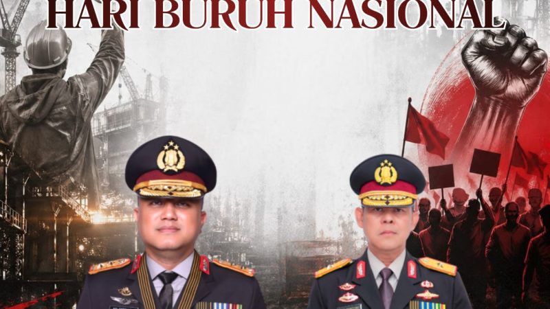 Hari Buruh Nasional, Kapolda Sulbar Apresiasi Peran Buruh sebagai Penggerak Ekonomi