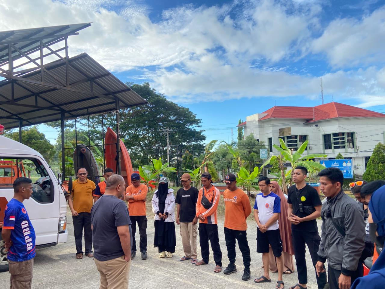 Persiapan Gladi Kesiapsiagaan di Polman, Kalaksa BPBD Sulbar Lepas TRC dan ASN