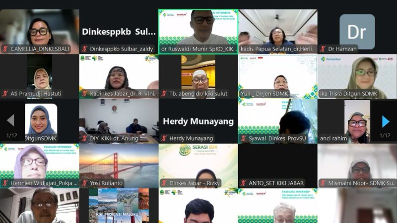 Rakornas Bahas Perbaikan Program Internsip Dokter dan Dokter Gigi di Ikuti Kepala DKPPKB Sulbar