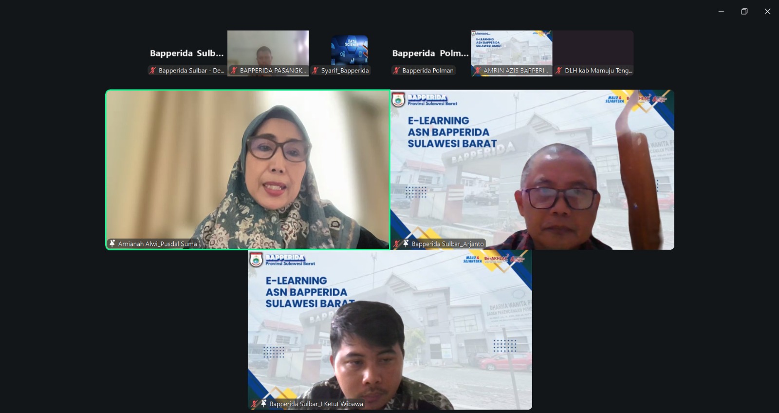 Bapperida Sulbar Ajak Daerah Perkuat Pengelolaan Sampah dari Hulu ke Hilir