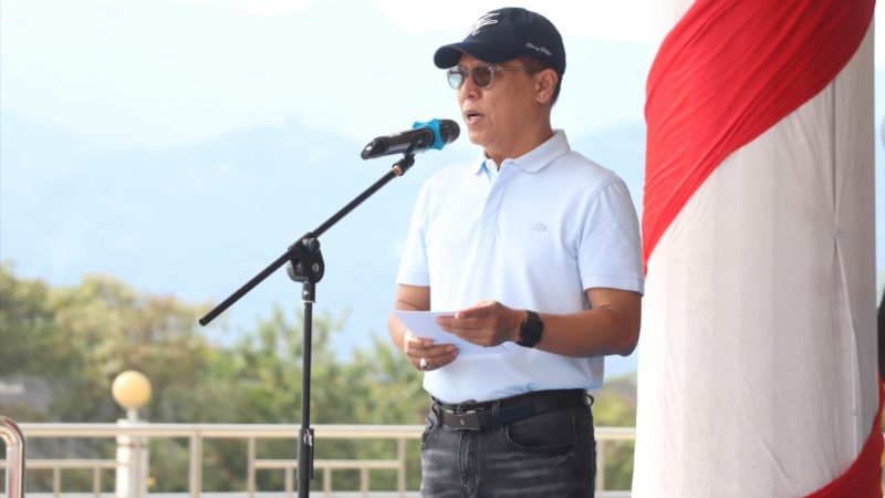 Peringatan Hari Konstitusi RI dihadiri Sekprov Junda Maulana 