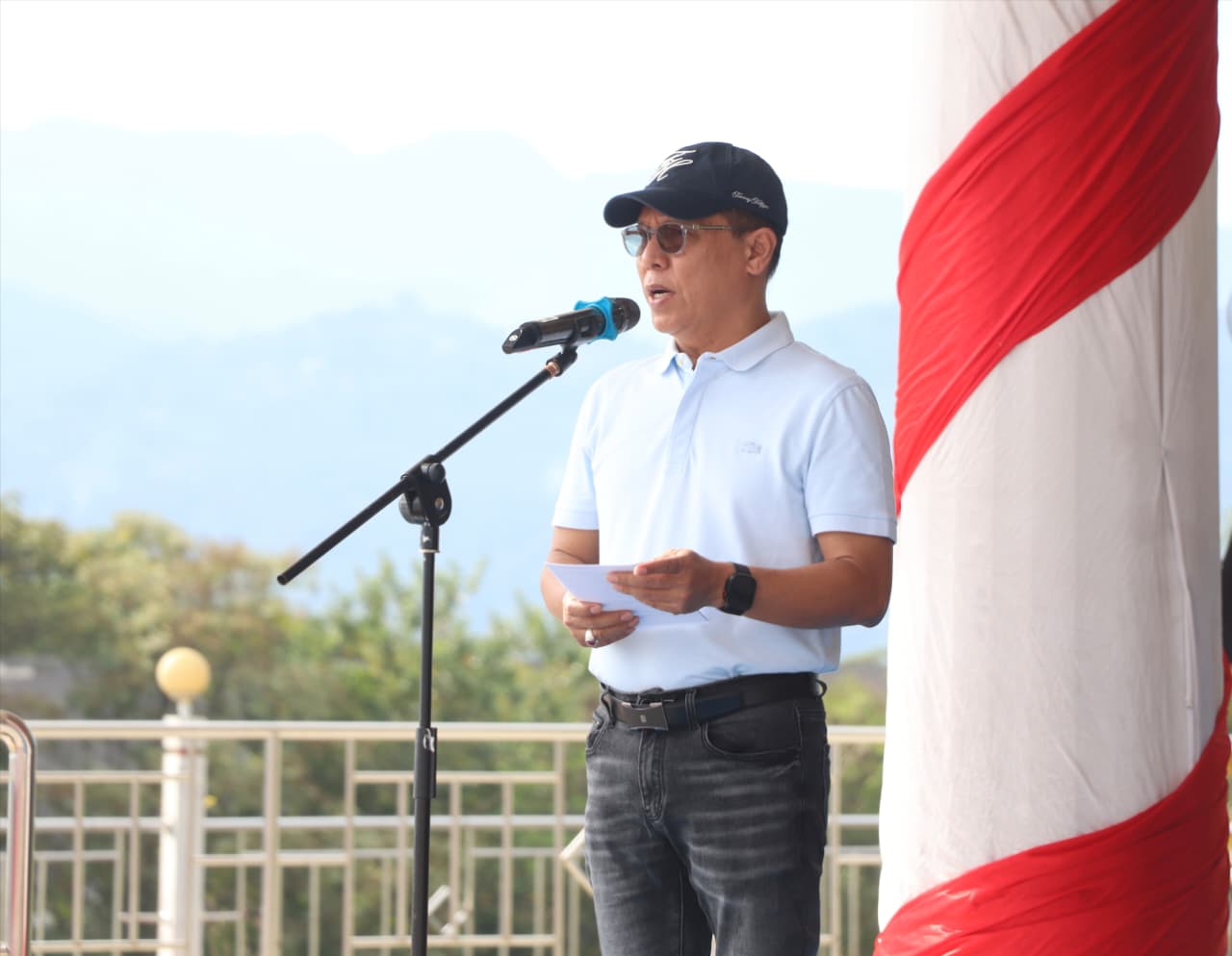 Peringatan Hari Konstitusi RI dihadiri Sekprov Junda Maulana 
