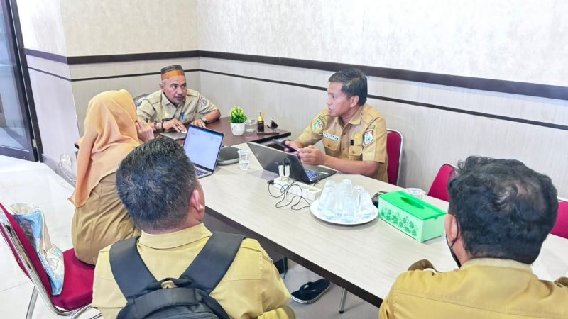 Bersama Dinas PUPR, BPKAD Sulbar Gelar Rapat Koordinasi Pengelolaan dan Penyaluran BKK