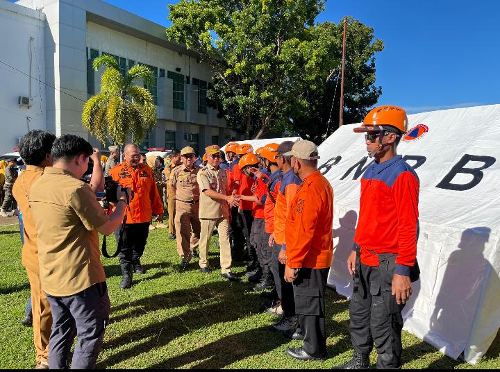Perkuat Kesiapsiagaan Sulbar, Pemprov Gelar Simulasi Penaggulangan Gempa dan Kebakaran
