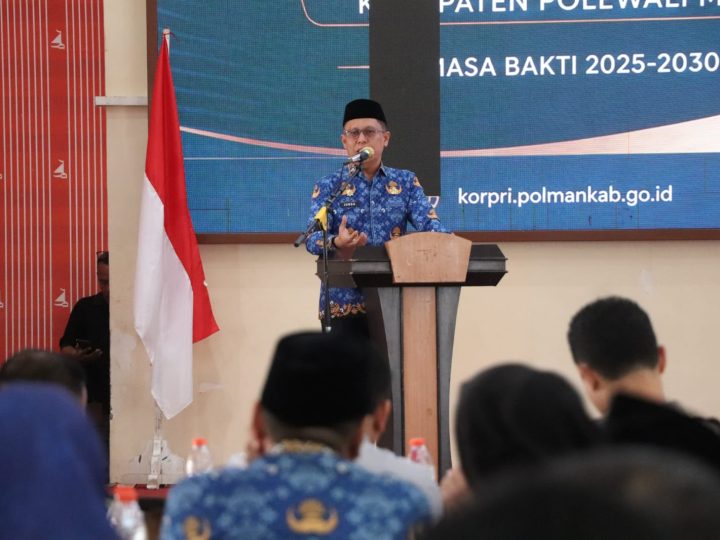 Sekda Sulbar Harap Perkuat Profesionalisme ASN KORPRI Polman Masa Bakti 2025–2030