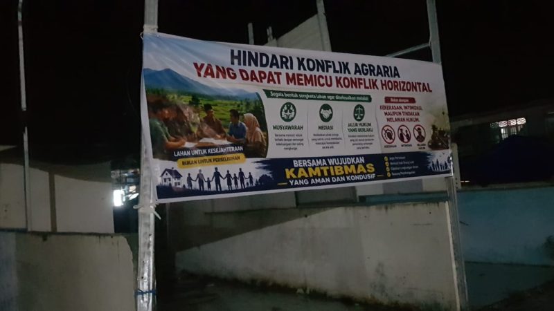 Pemkab Mateng Imbau Masyarakat Utamakan Komunikasi dan Penyelesaian Damai Sengketa Agraria