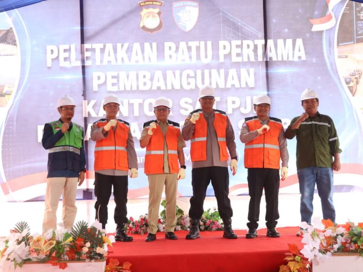 Polda Sulbar Bangun Kantor PJR Pertama di Indonesia, Siap Jadi Model Nasional