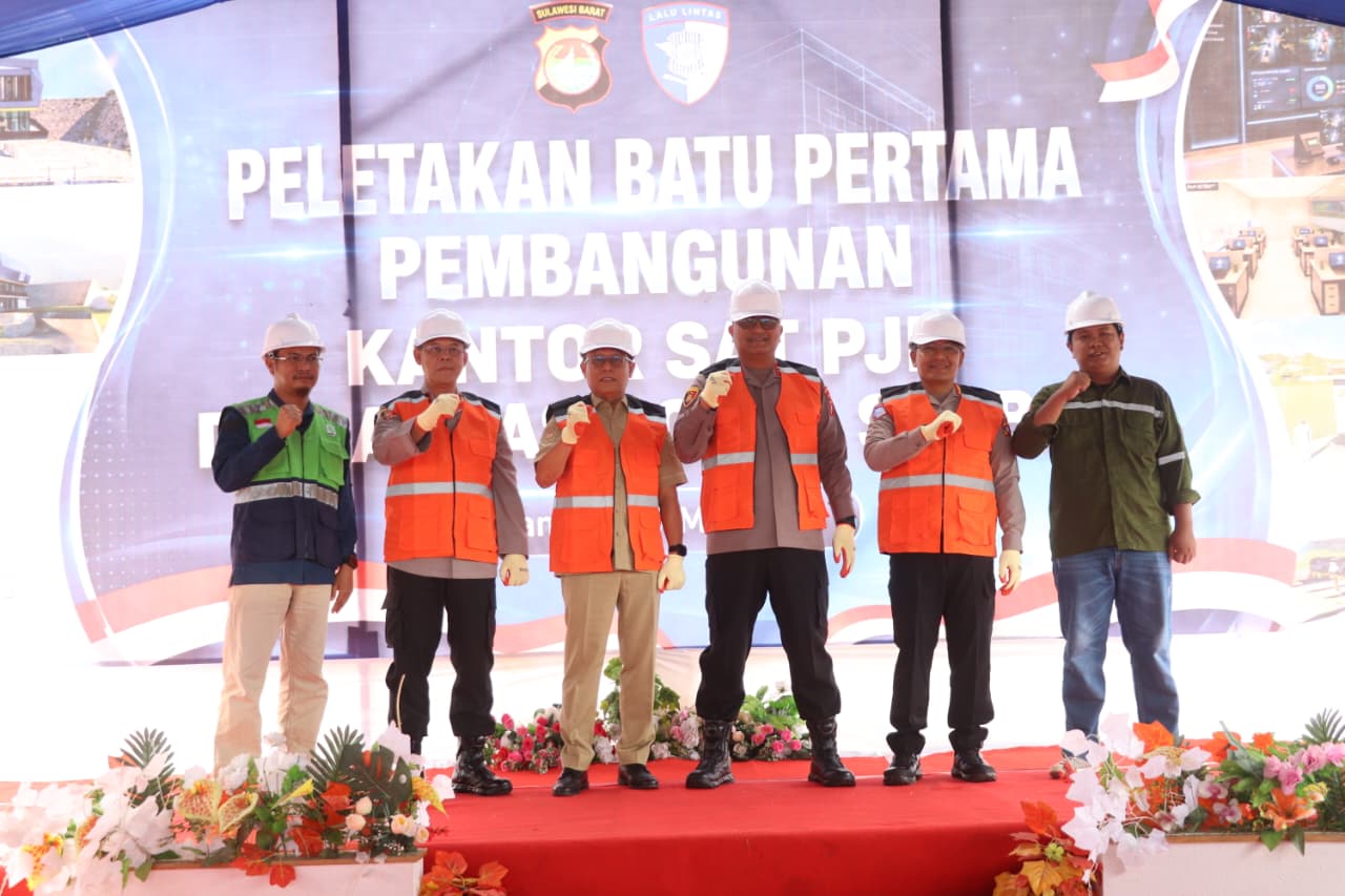 Polda Sulbar Bangun Kantor PJR Pertama di Indonesia, Siap Jadi Model Nasional