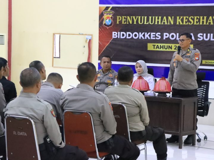 Jaga Kesehatan Personel, Bid Dokkes Polda Sulbar Gelar Penyuluhan Jantung dan Hipertensi di Polres Majene