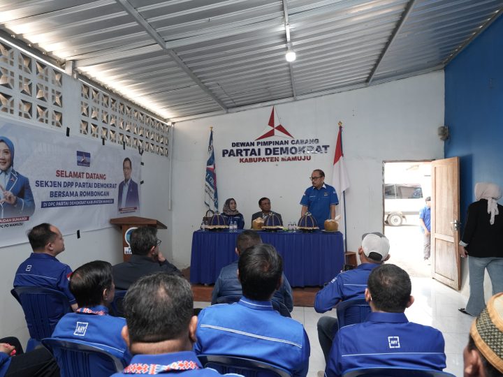 Kunjungi DPC Mamuju, Sekjen Demokrat Tekankan Penguatan Struktur Partai