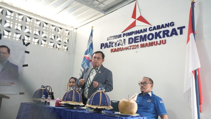 Sekjen Demokrat Kunjungi DPC Mamuju, SDK Paparkan Target Politik Demokrat Sulbar