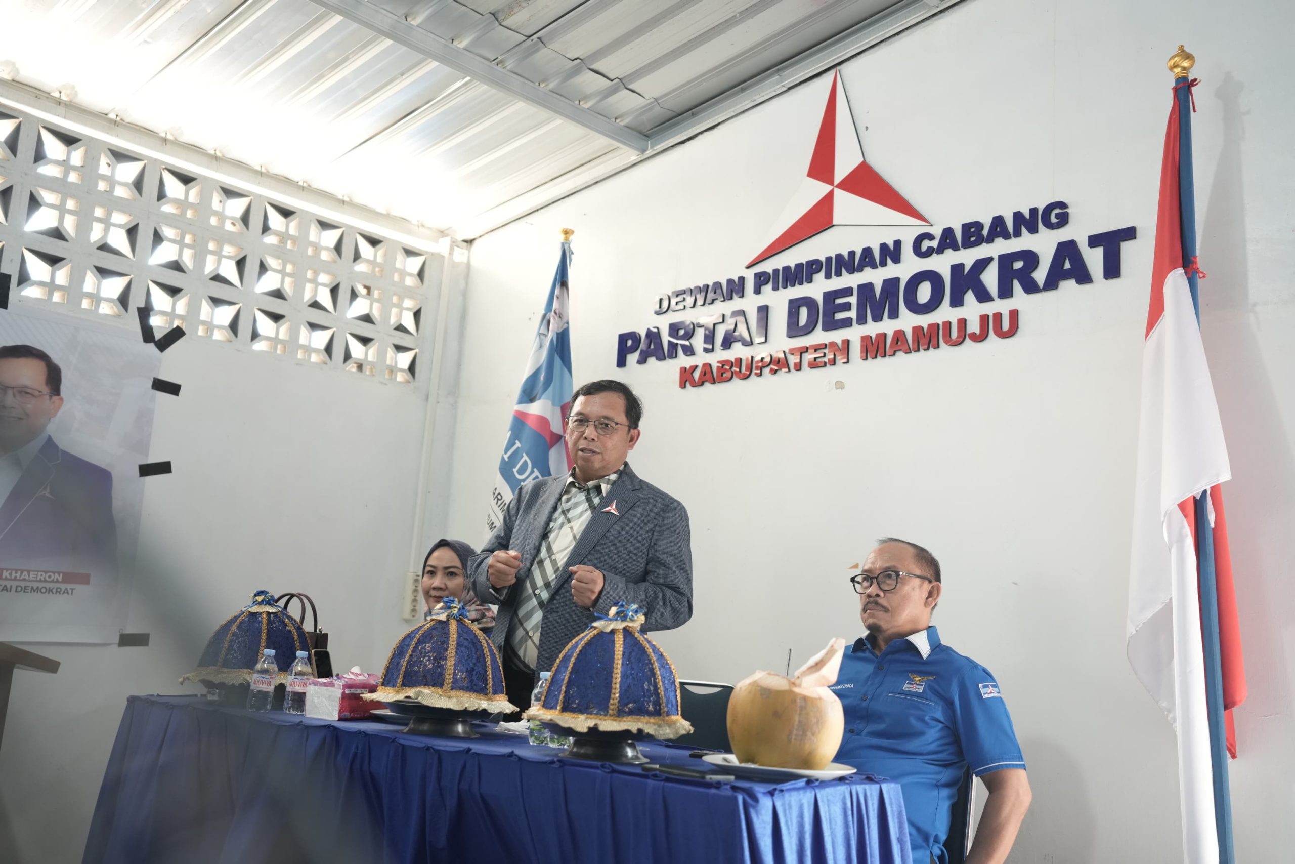 Sekjen Demokrat Kunjungi DPC Mamuju, SDK Paparkan Target Politik Demokrat Sulbar