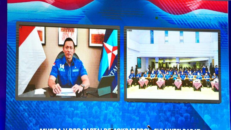 AHY Optimistis Demokrat Sulbar Raih Kemenangan Lebih Besar pada 2029
