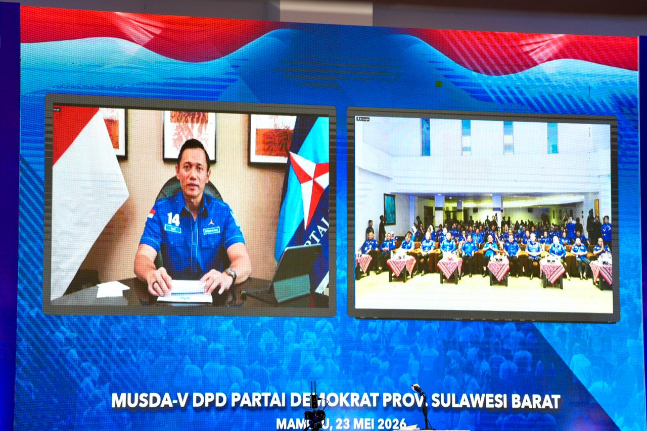 AHY Optimistis Demokrat Sulbar Raih Kemenangan Lebih Besar pada 2029