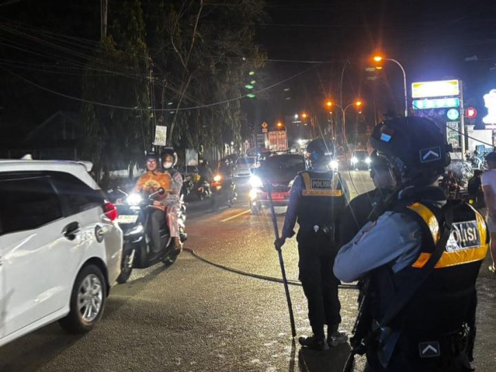 Hadir di Jalan, Patroli Malam Ditlantas Polda Sulbar Jaga Keamanan dan Ketertiban