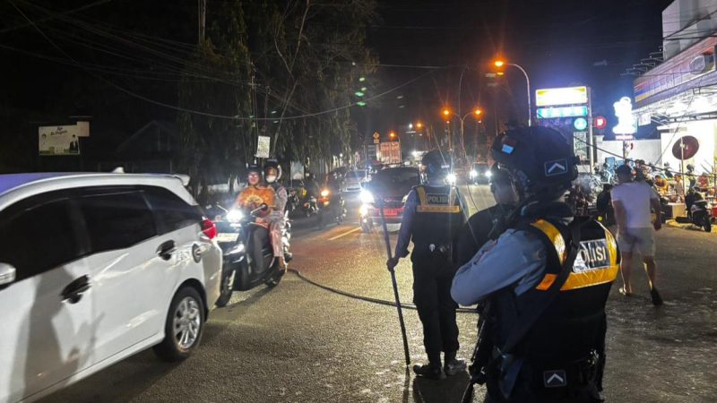 Hadir di Jalan, Patroli Malam Ditlantas Polda Sulbar Jaga Keamanan dan Ketertiban