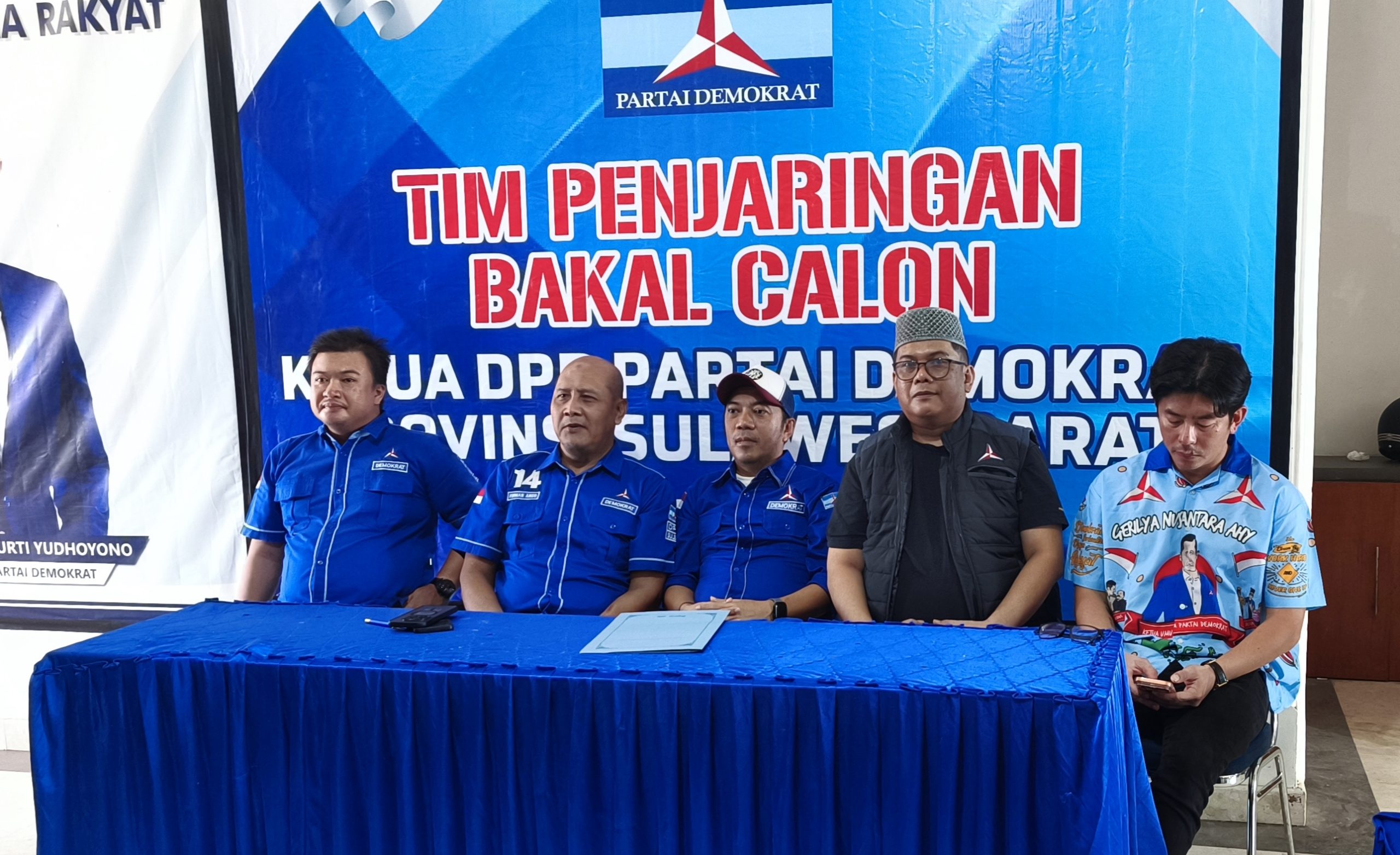 Demokrat Sulbar Bukan Penjaringan Calon Ketua DPD Jelang Musda V