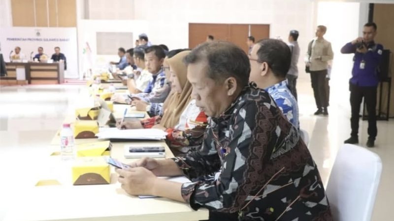 Anshar Malle Hadiri Rakerpim, Gubernur Sulbar Tekankan Evaluasi Program Prioritas