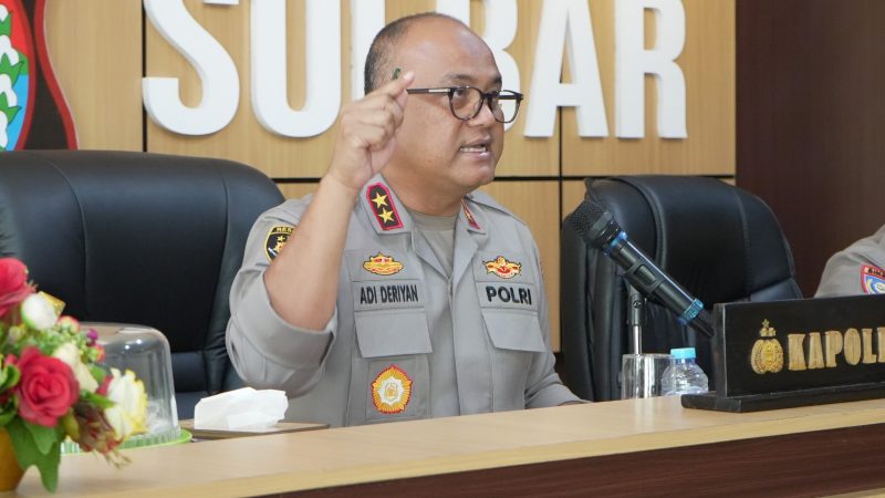Kapolda Sulbar Instruksikan Bhabinkamtibmas Jadi Garda Terdepan Deteksi TBC