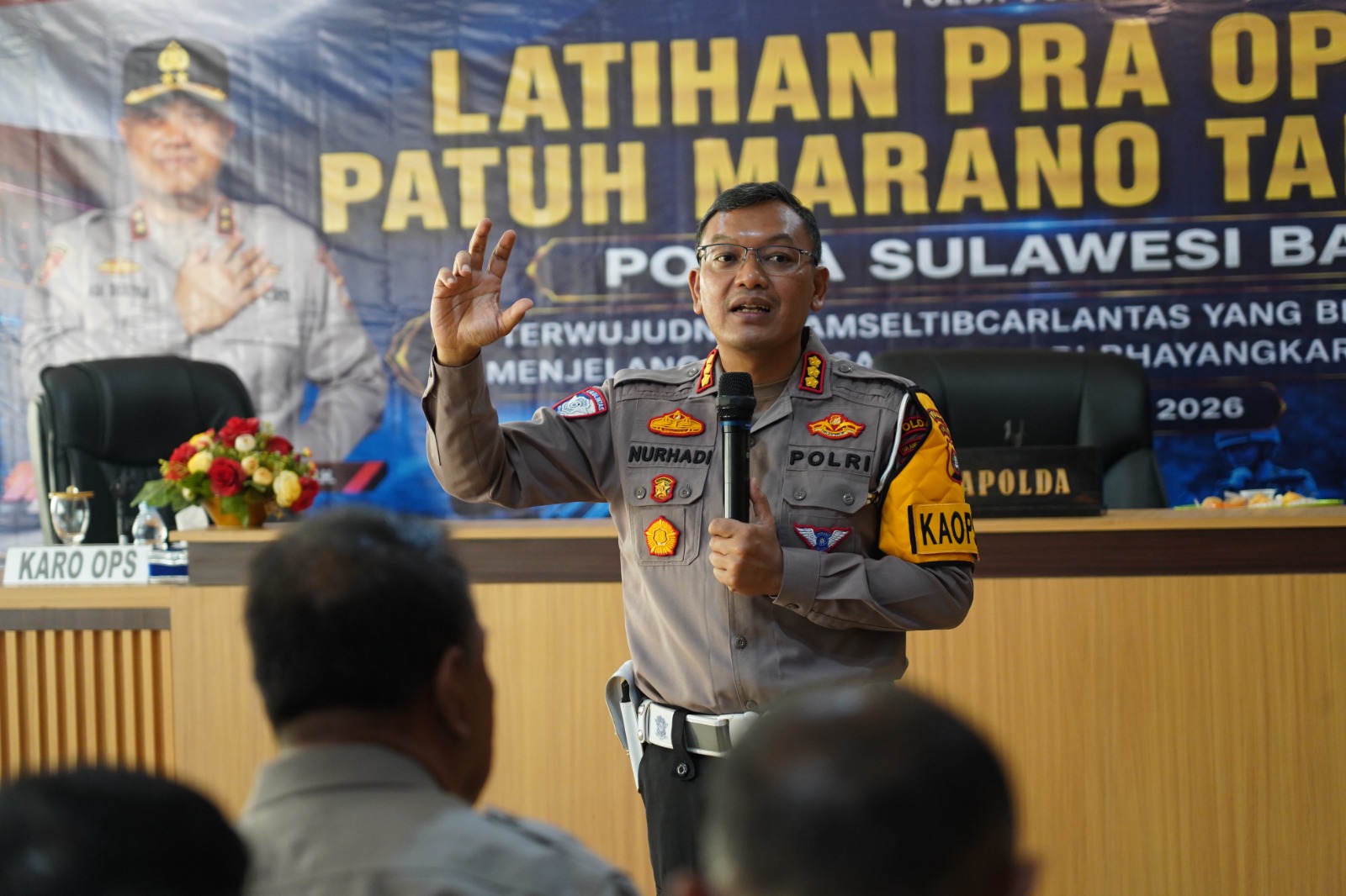 Jelang Operasi Patuh Marano 2026, Kapolda Sulbar Minta Penegakan Hukum Jadi Opsi Terakhir